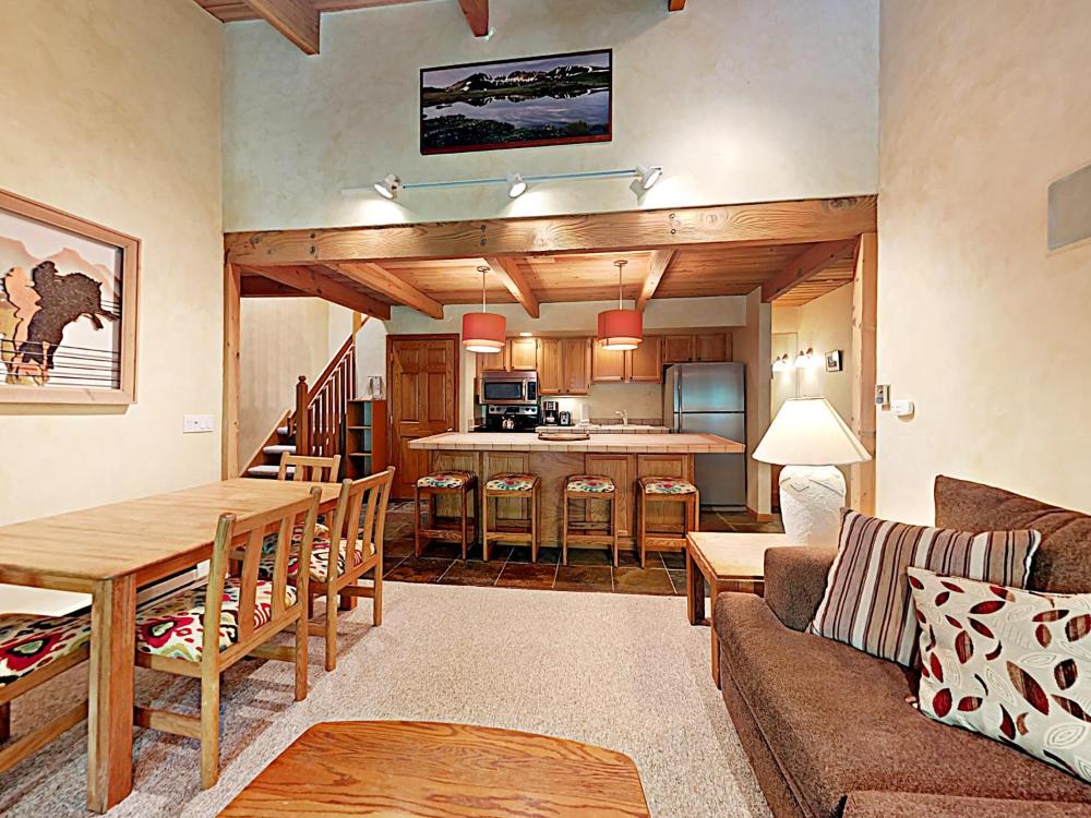Timberline Condominiums 1 Bedroom plus Loft Standard Unit A3G